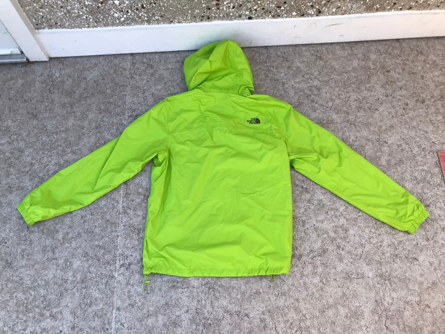 Rain Coat Men's Size Large The North Face Lime Excellent