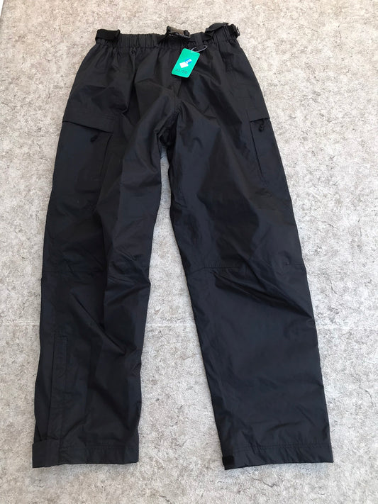 Rain Pants Men's Size X-Large Wetskins Waterproof Black New With Tags
