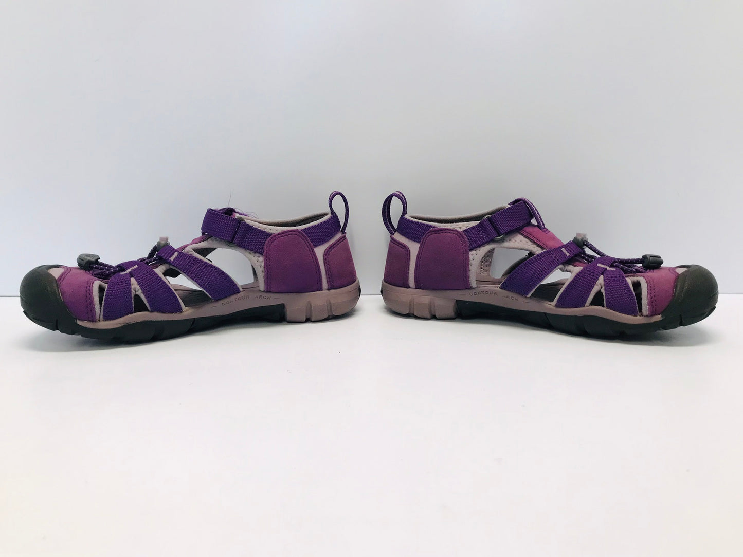 Sandles Summer Child Size 3 Keen Purple Leather Rubber Soles