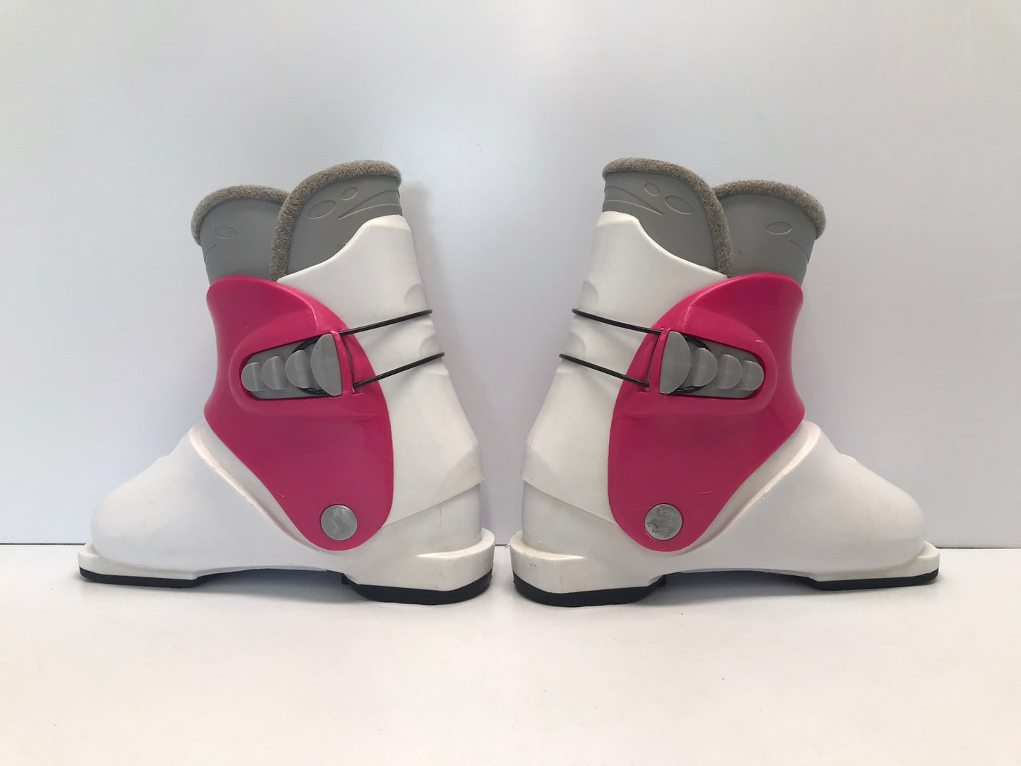 Ski Boots Mondo Size 21.5 Child Size 4 254 mm Tecno Pro G30 Pink White Excellent