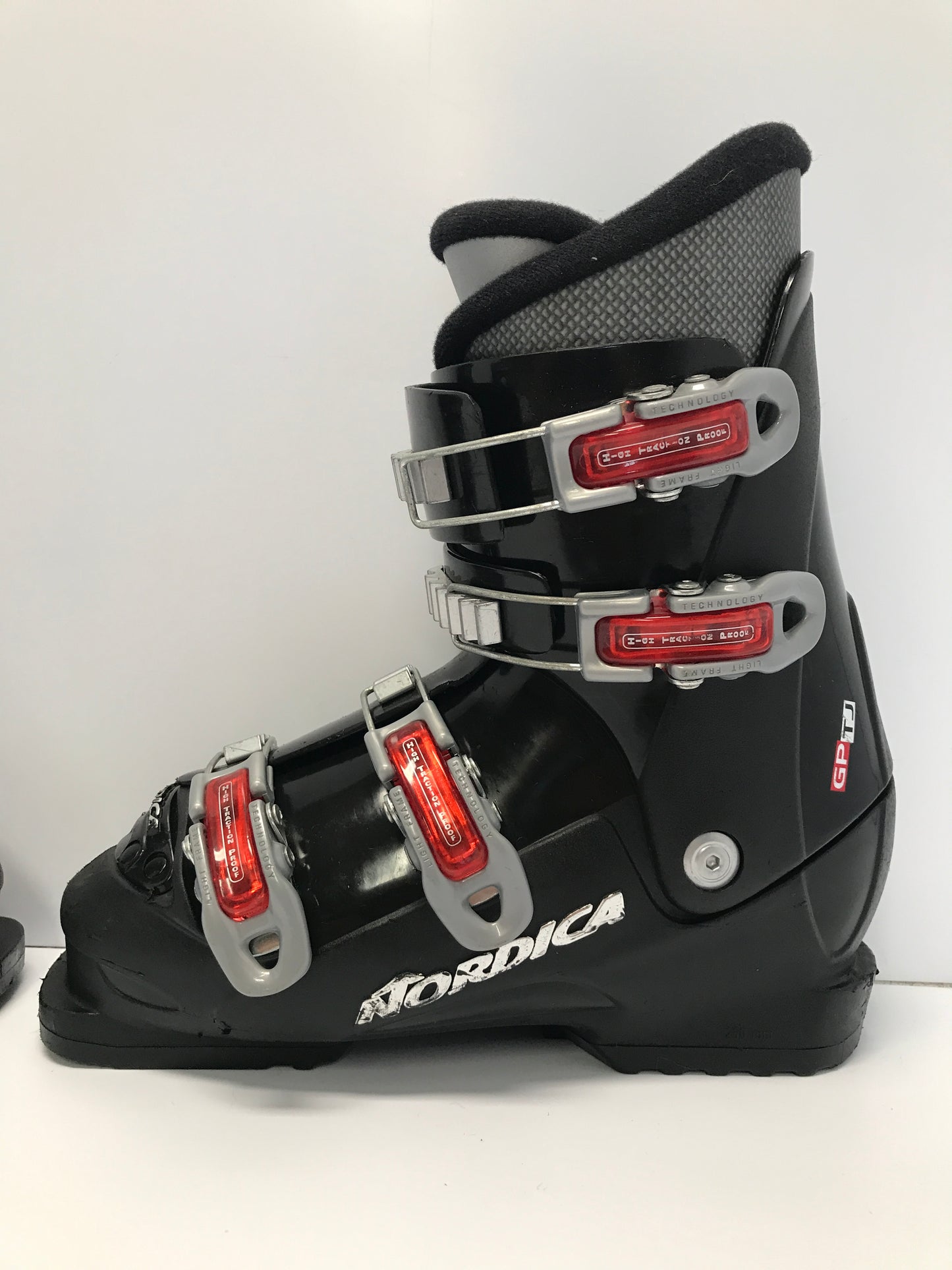 Ski Boots Mondo Size 24.0 Men's Size 6 Ladies 7 Nordica 280 mm Black Red