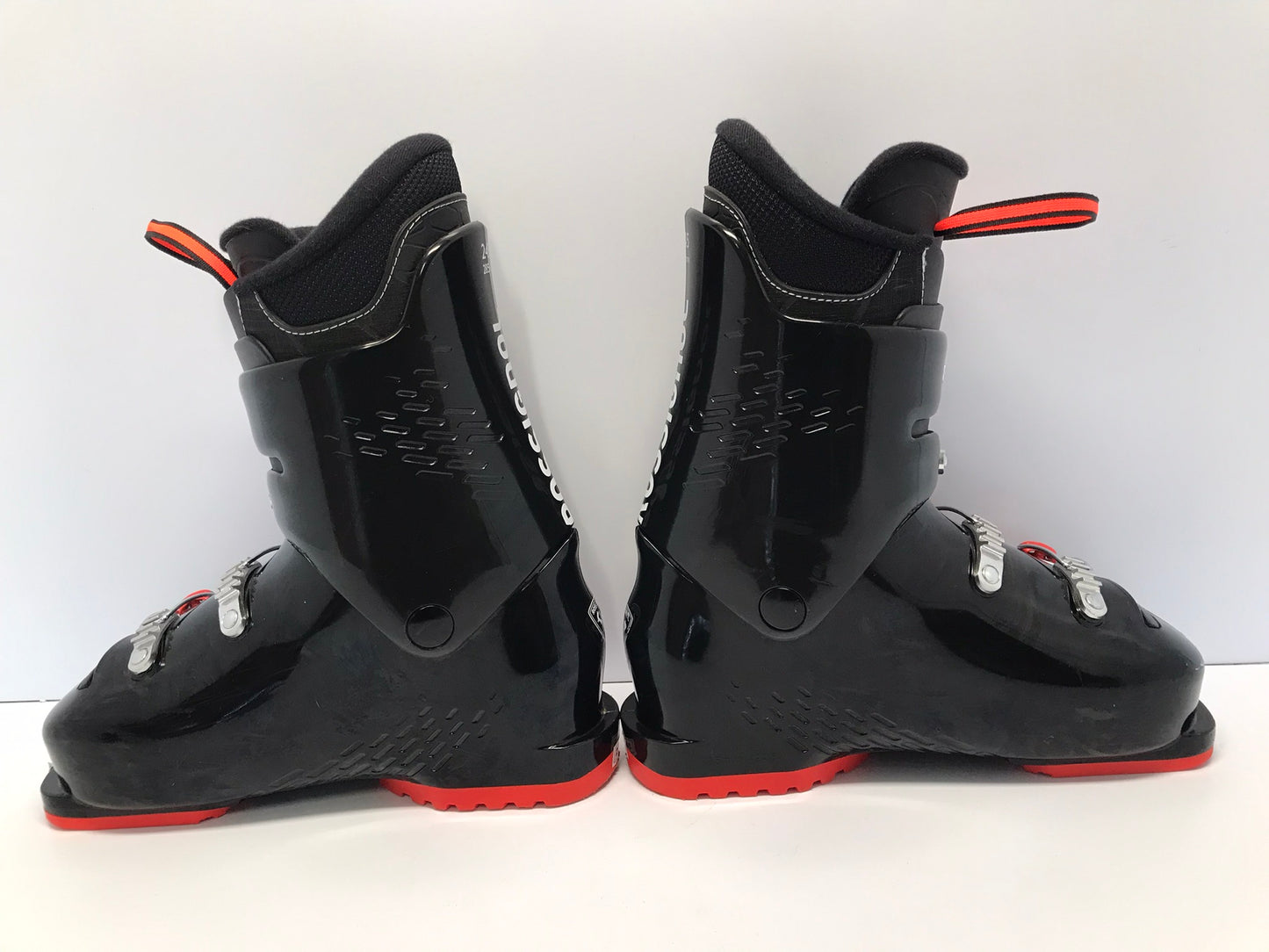 Ski Boots Mondo Size 24.5 Men's Size 6 Ladies Size 7 285mm Rossignol Black Orange New Demo Model