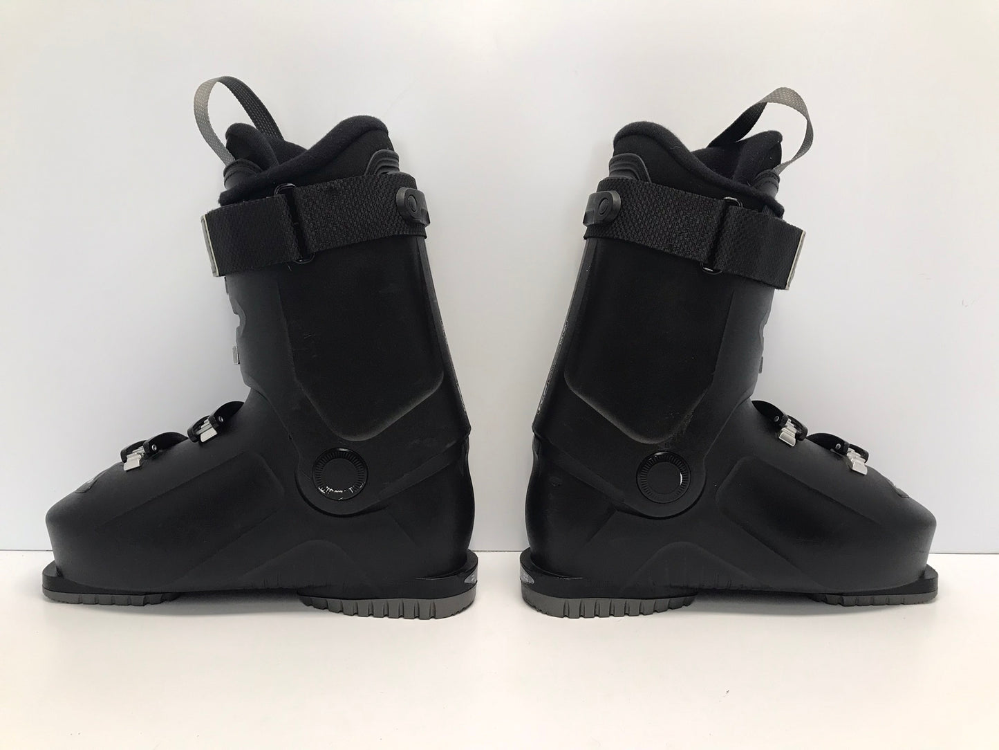 Ski Boots Mondo Size 27.5 Men's Size 9.5 Ladies Size 10.5 317 mm Alpina Black Red Like New