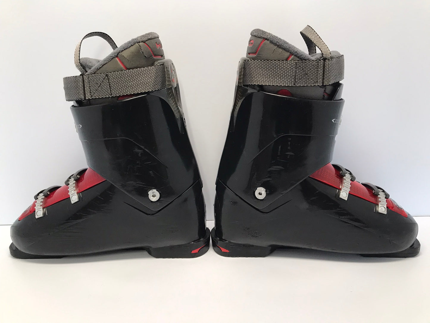 Ski Boots Mondo Size 32 Men's Size 14 365mm Head Soft Walk Black Red