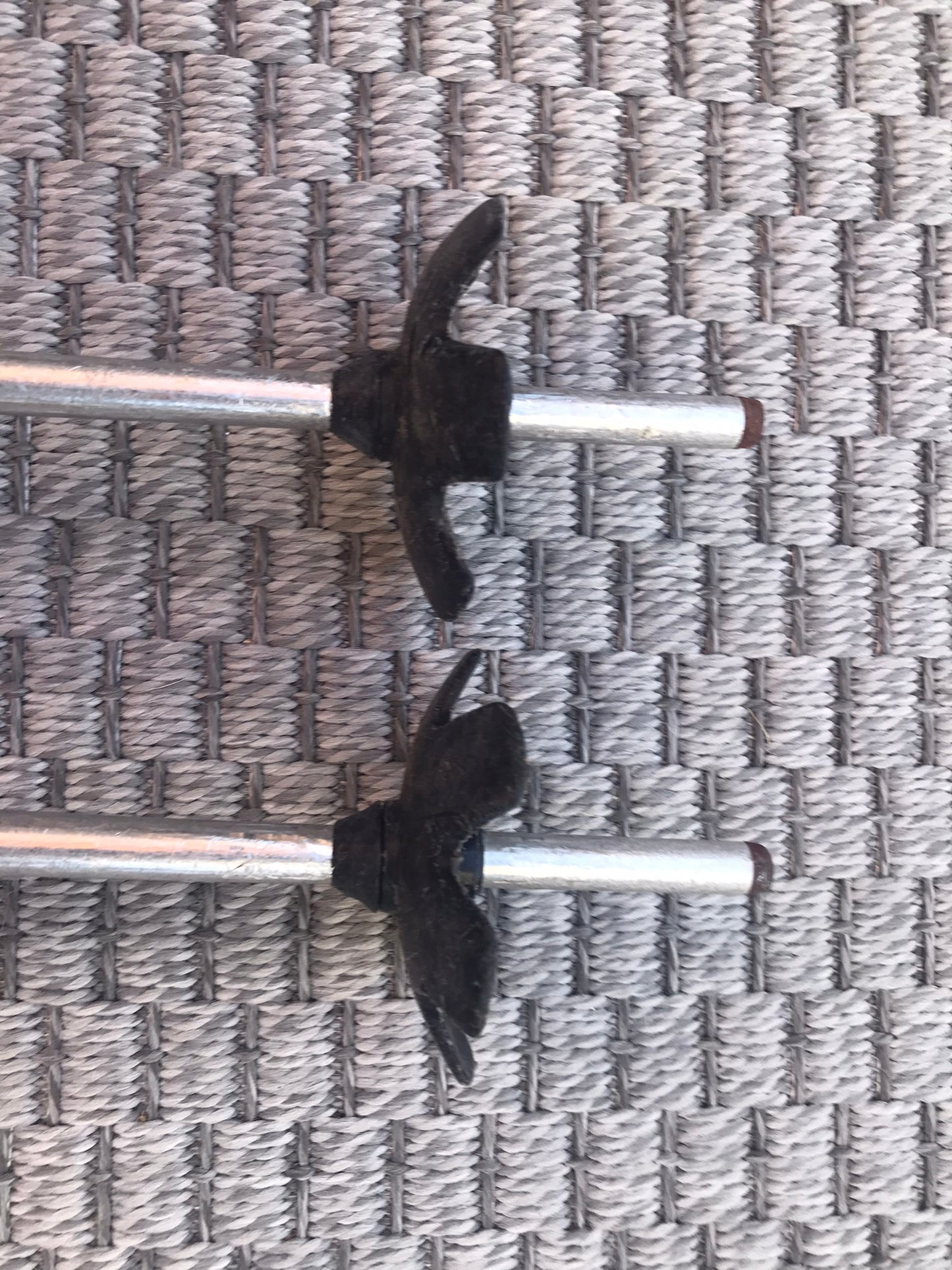 Ski Poles Adult Size 46 inch 115 cm Tomic Grey Black