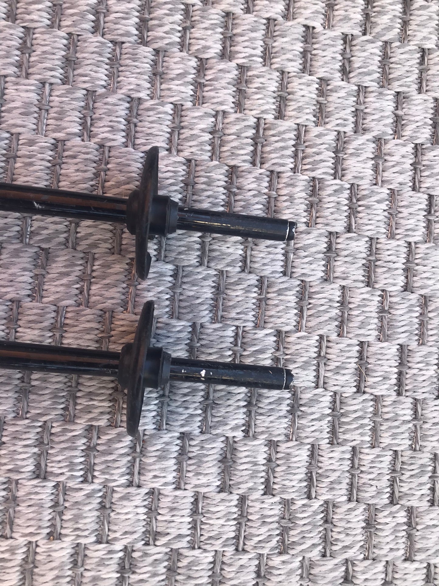 Ski Poles Adult Size 48 inch 120 cm Gabel Black Red Yellow