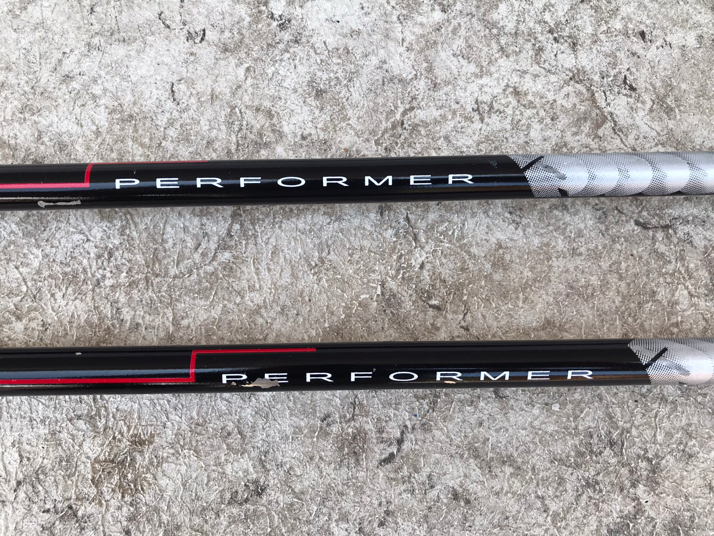 Ski Poles Adult Size 48 inch 120 cm K-2 Performa Black Grey Red Excellent