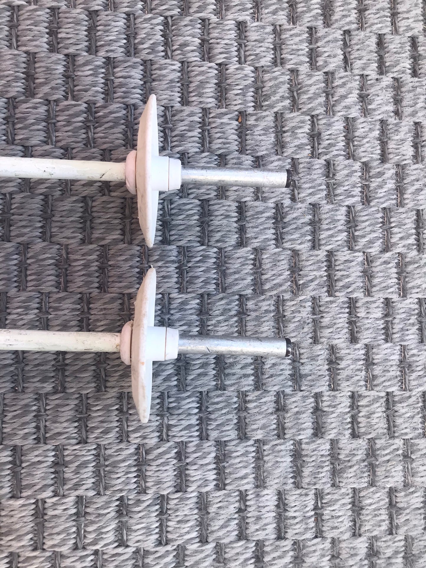 Ski Poles Adult Size 50 inch 125 cm White