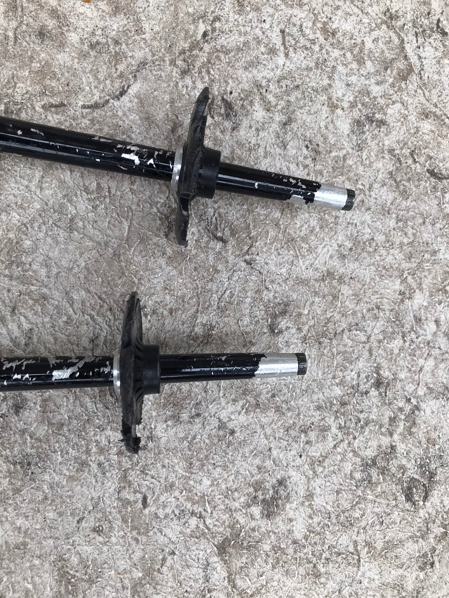 Ski Poles Adult Size 54 inch 130cm Scott Division Series Black Sliver Blue Minor Wear