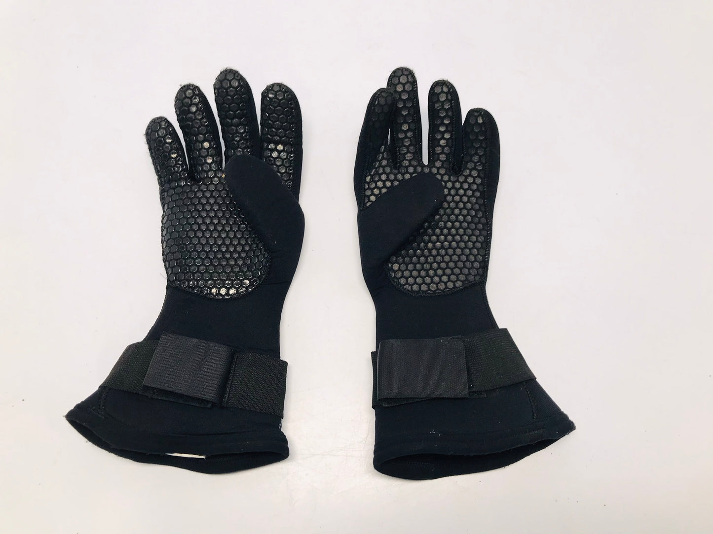Snorkel Dive Surf Gloves Ladies Size Small Whites 3-4 mm Black Like New
