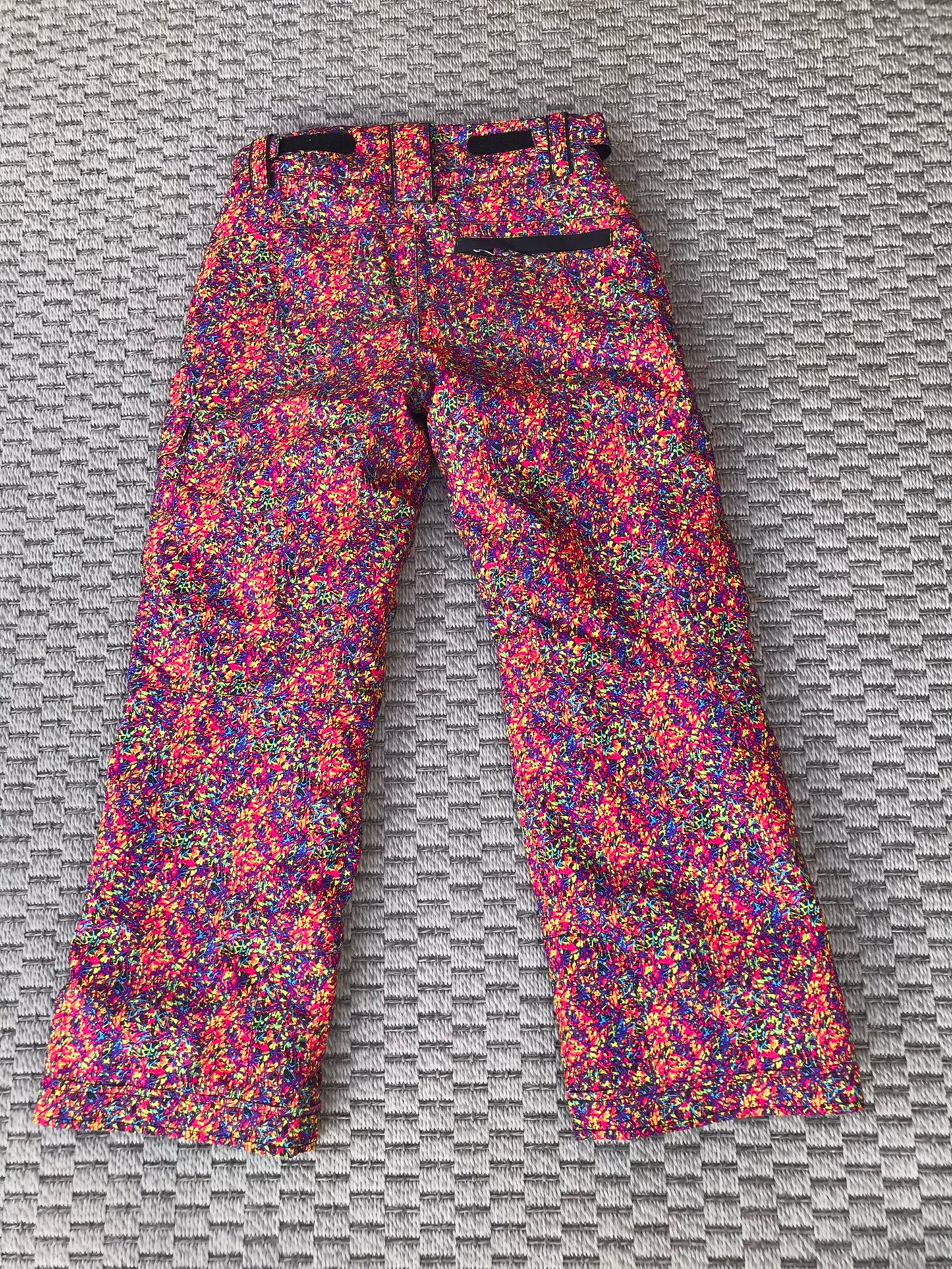 Snow Pants Child Size 14 Youth Sunice Grafitti Print Like New
