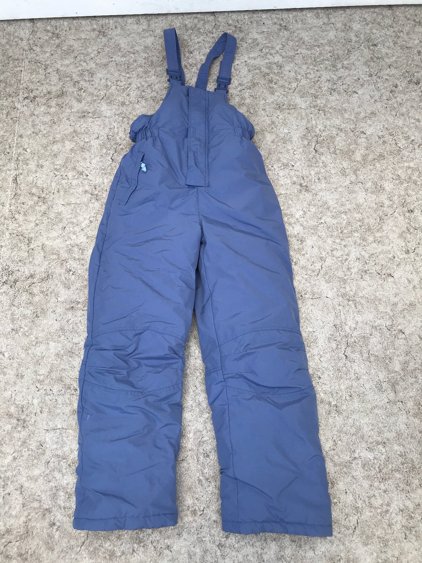 Snow Pants Child Size 16 Youth Powder Blue With Bib Like New