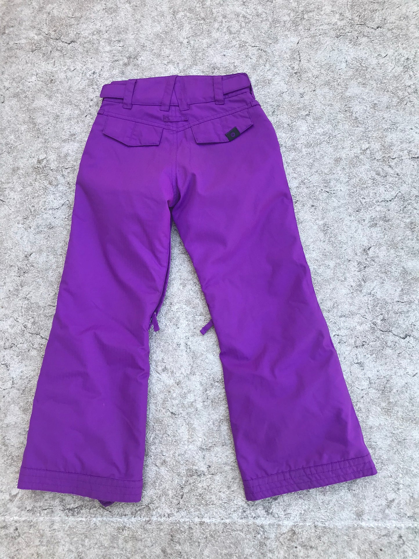 Snow Pants Child Size 5-6 Roxy Purple Outstanding Quality Like New
