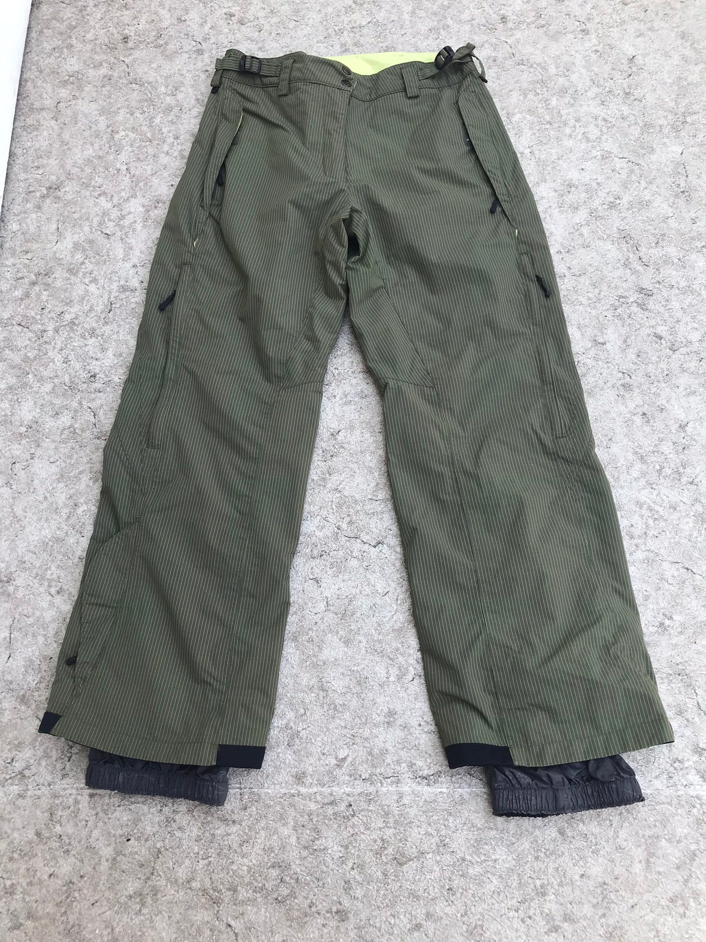 Snow Pants Ladies Size Medium Sage Lime Columbia Like New