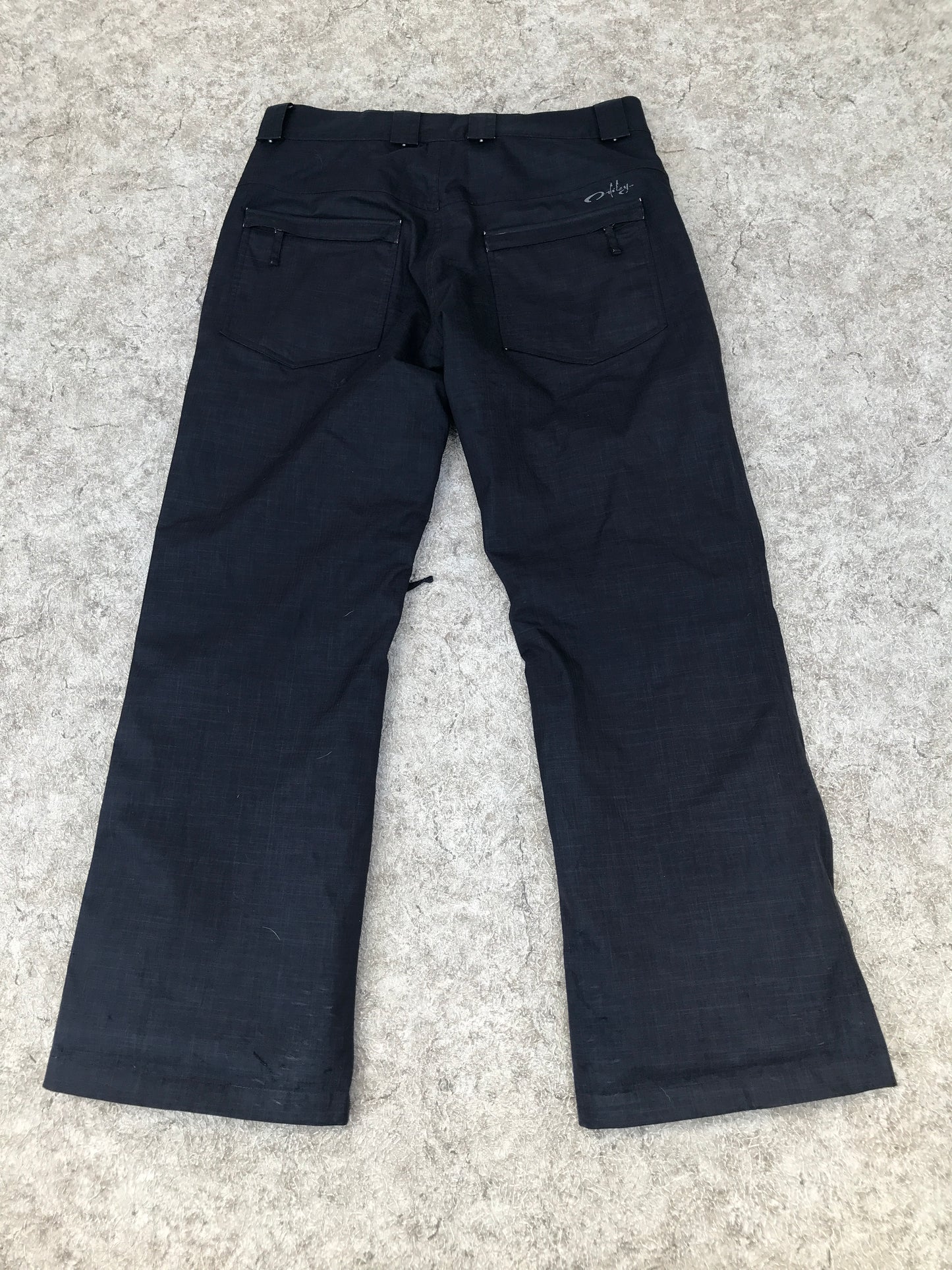 Snow Pants Ladies Women's Size Medium Oakley Denim Blue With Barbie Pink Inside Outstanding Quality Like New