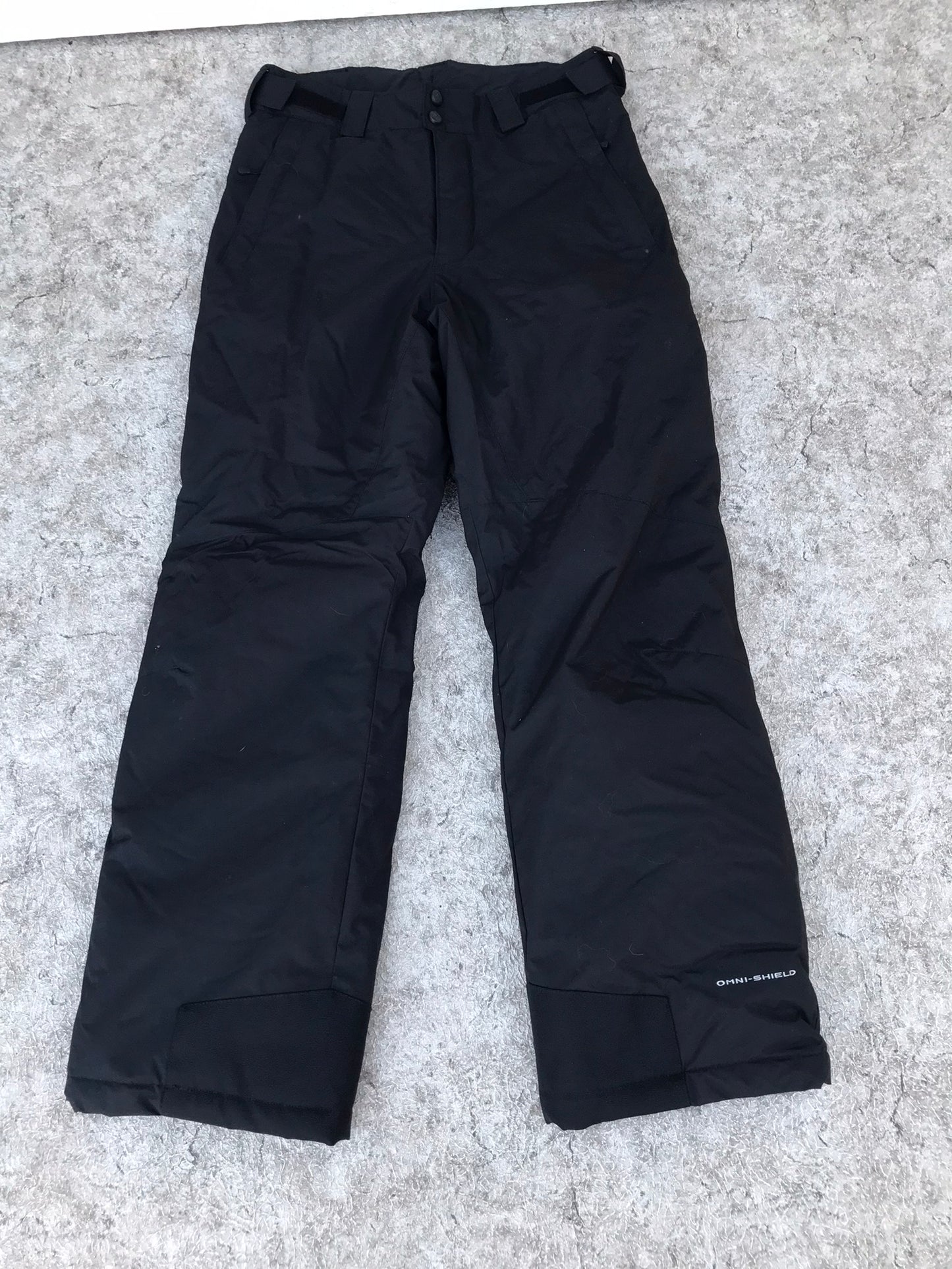 Snow Pants Men's Size Small Columbia Waterproof Black Like New