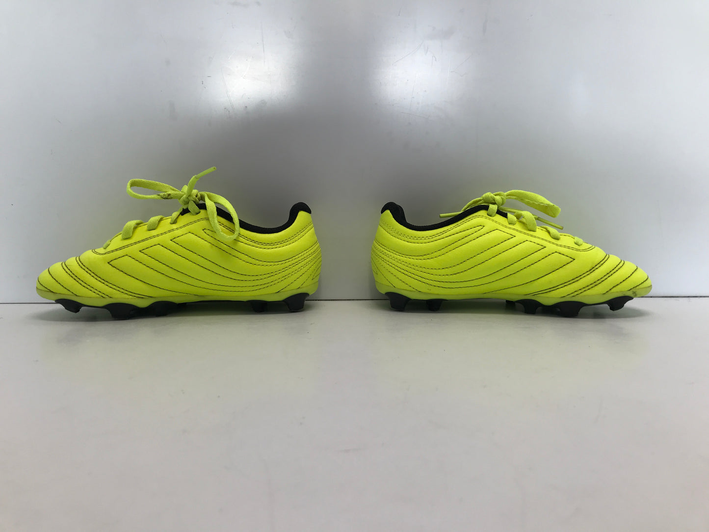 Soccer Shoes Child Size 12.5 Adidas Copa Black Lime Like New