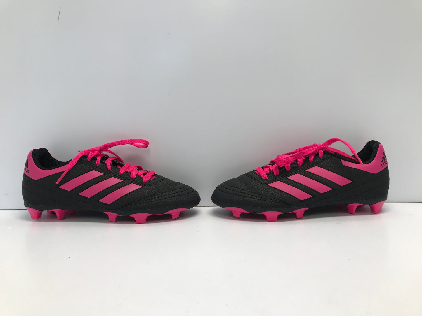 Soccer Shoes Cleats Child 2.5 Adidas Black Pink Minor Wear