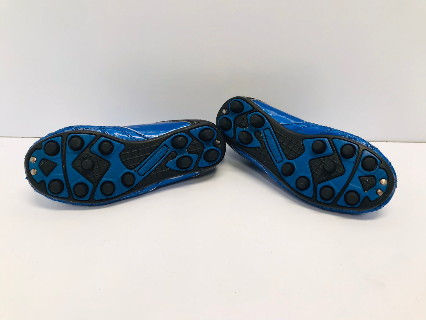 Soccer Shoes Cleats Child Size 11 Lotto Blue Black