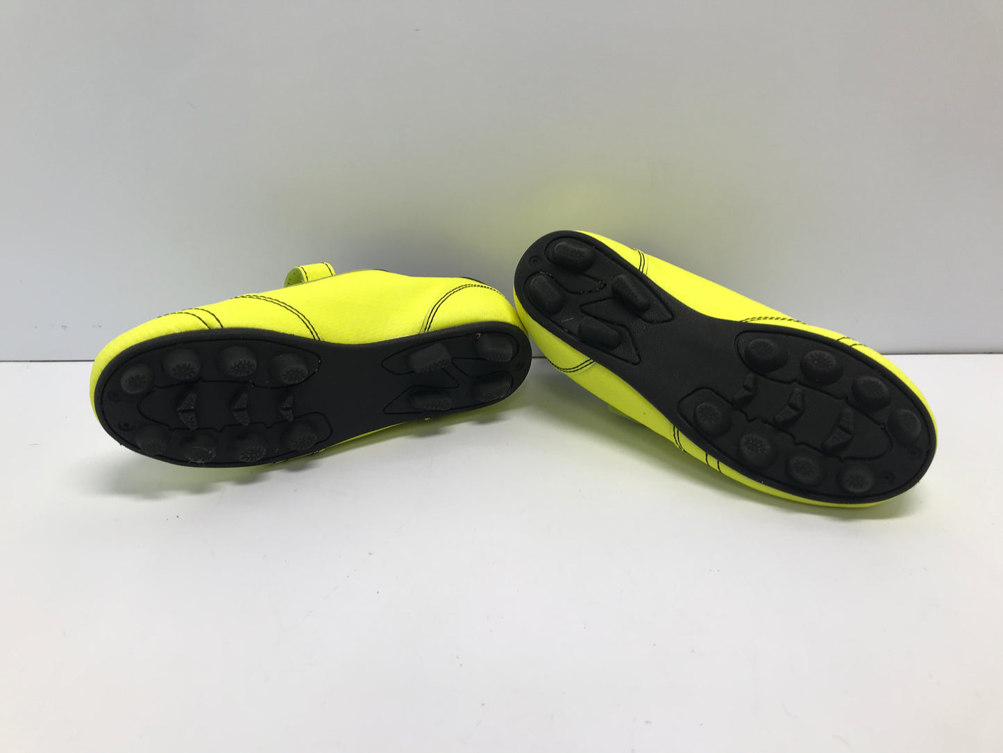 Soccer Shoes Cleats Child Size 12 Athletic Lime Black Excellent