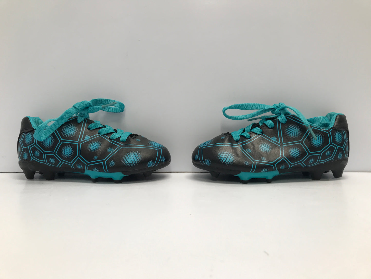 Soccer Shoes Cleats Child Size 13 Blue Black Excellent