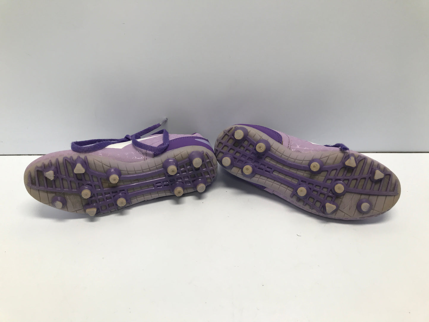 Soccer Shoes Cleats Child Size 1 Diadora Purple