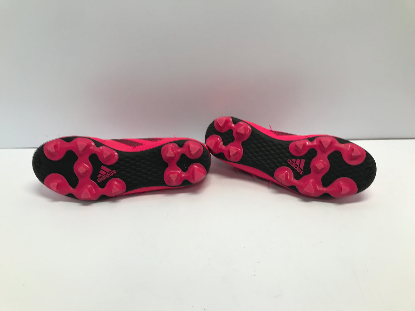 Soccer Shoes Cleats Child Size 2.5 Adidas Fushia Pink Black Excellent