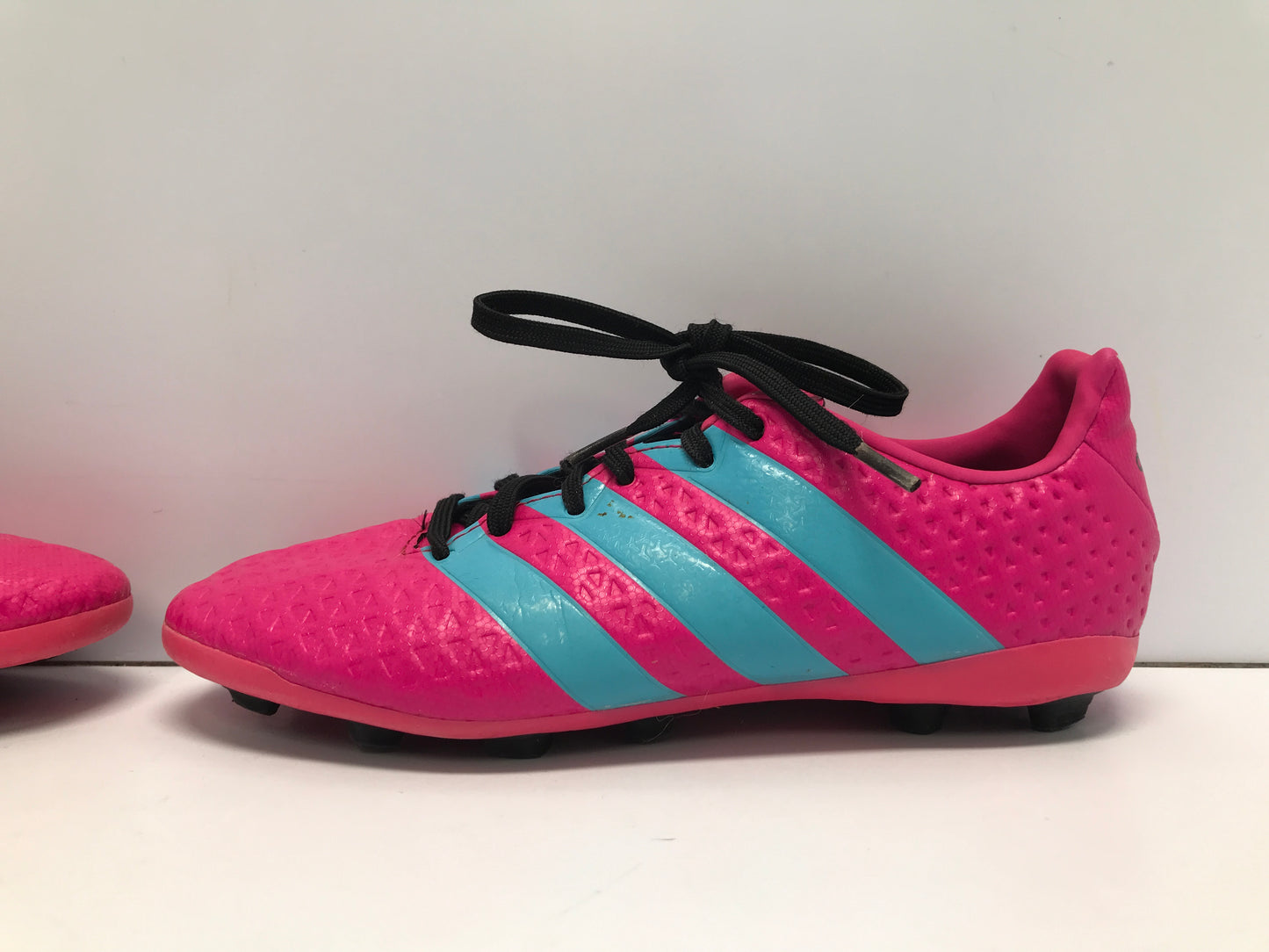 Soccer Shoes Cleats Child Size 3 Adidas Fushia Blue