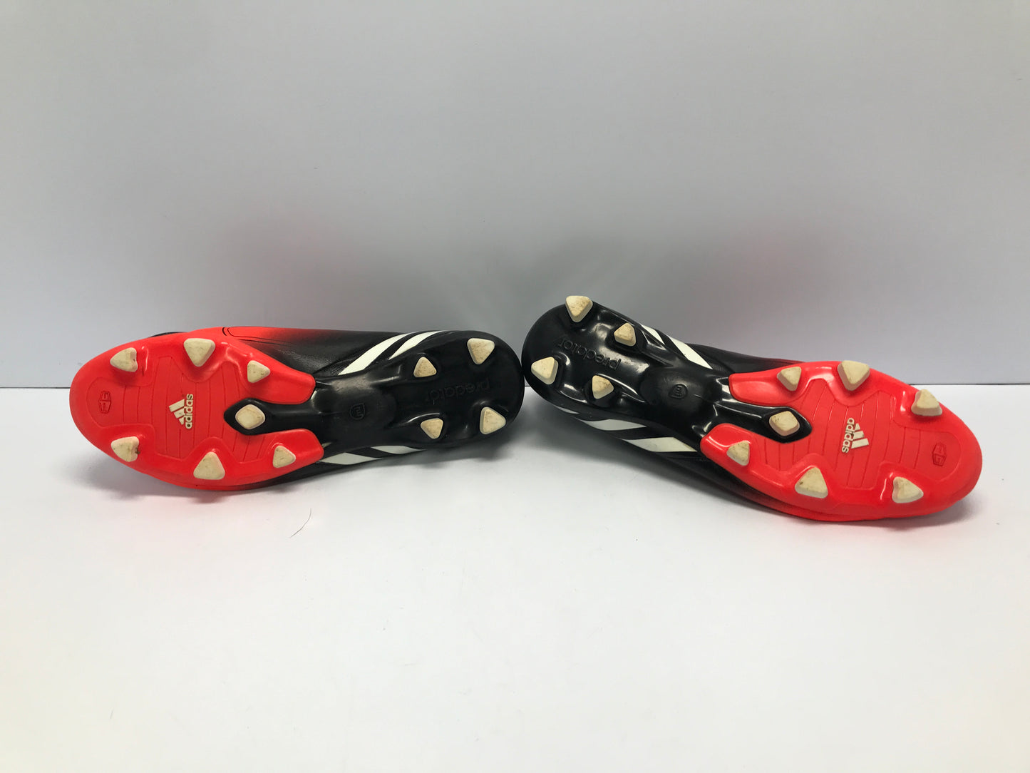 Soccer Shoes Cleats Men's Size 11.5 Adidas Absolado Tangerine Black Excellent