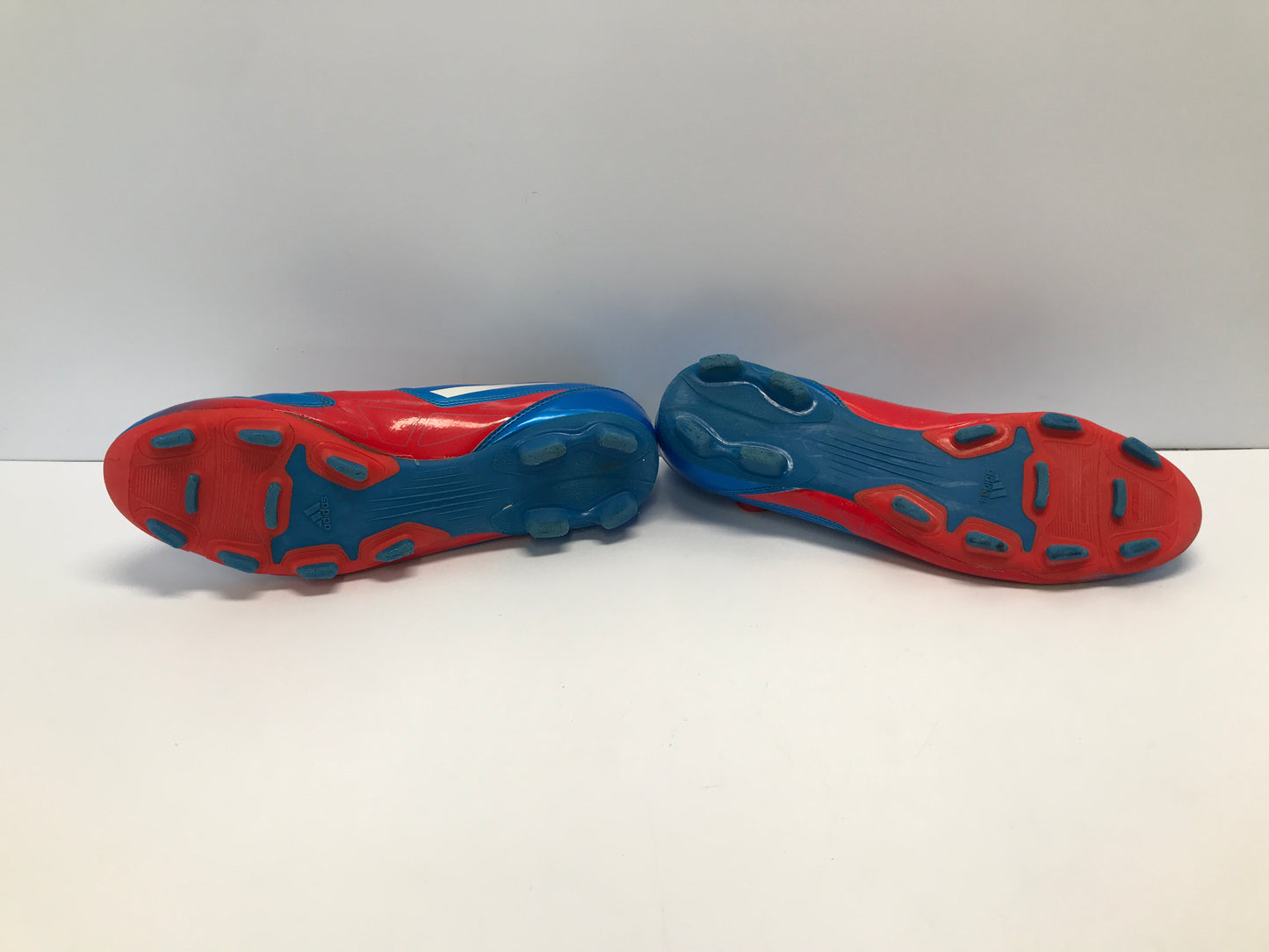 Soccer Shoes Cleats Men's Size 11.5 Adidas Blue Red