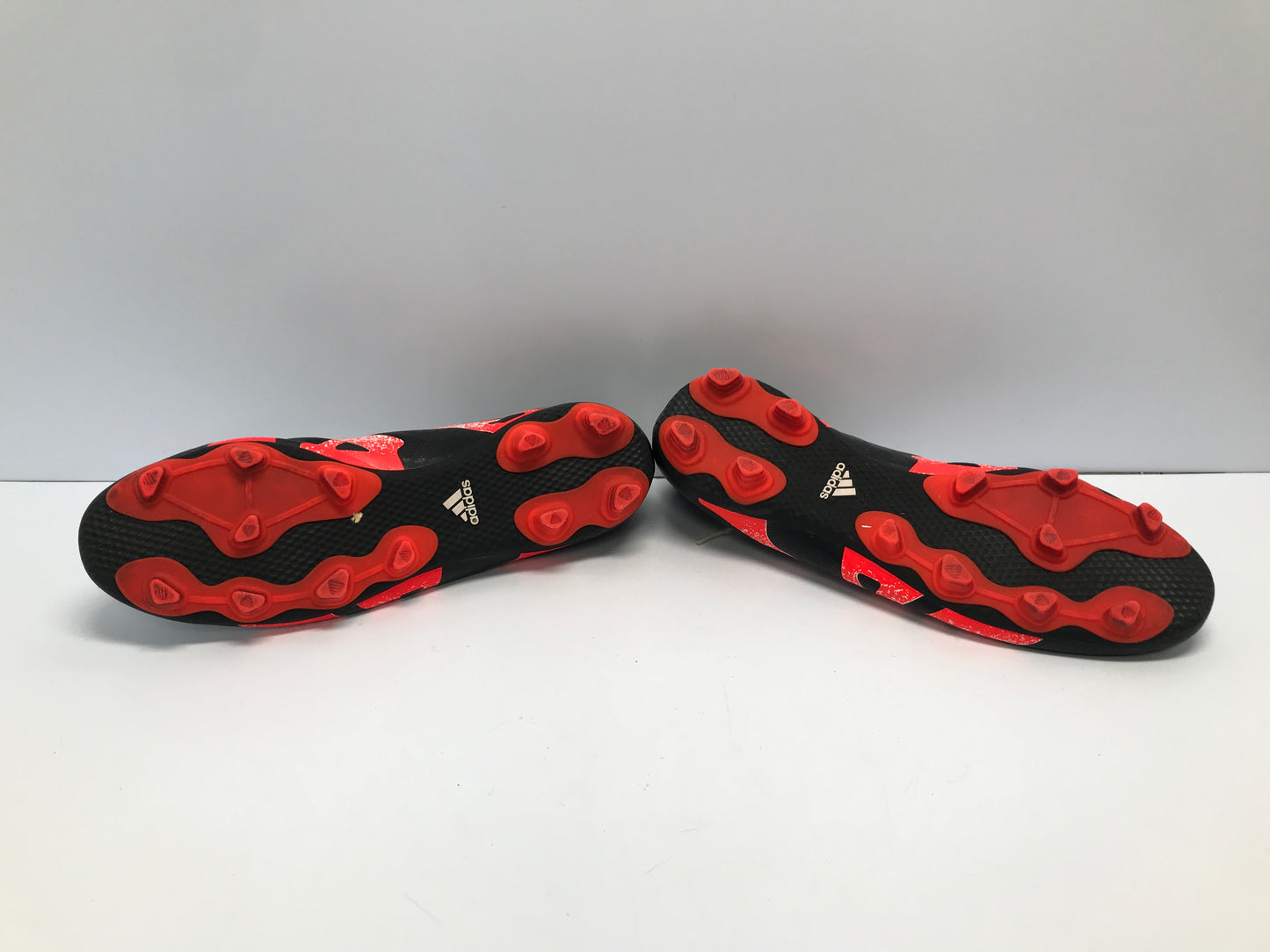 Soccer Shoes Cleats Men's Size 11.5 Adidas X Black White Coral Like New