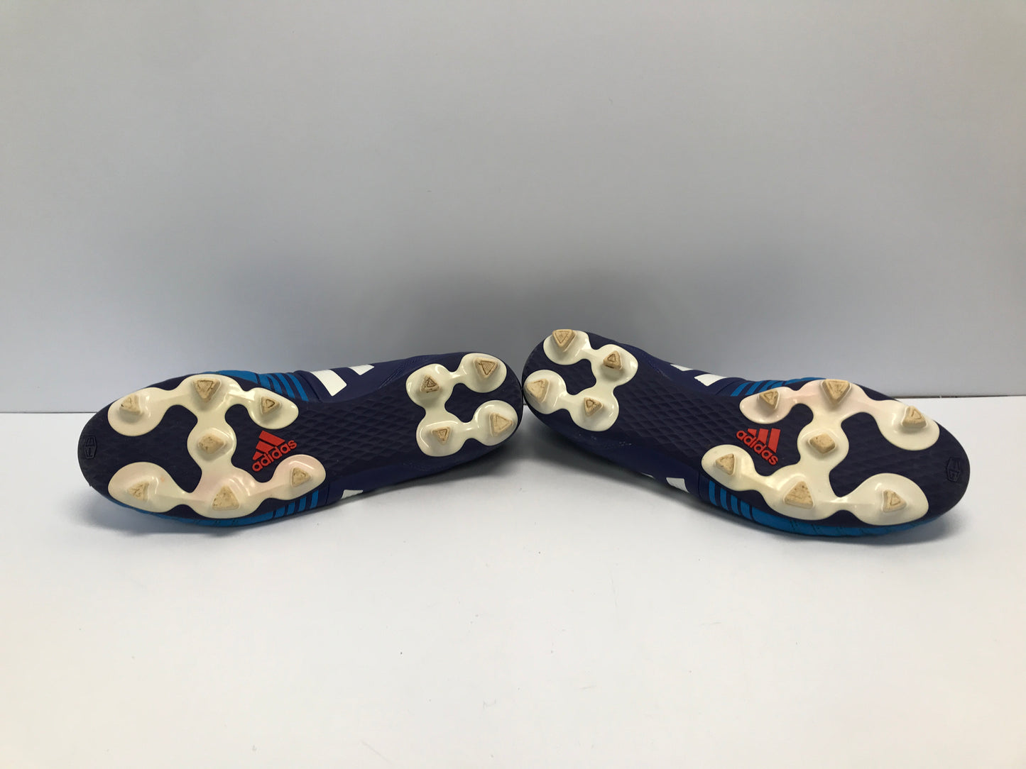 Soccer Shoes Cleats Men's Size 11 Adidas Nitocharge Blue Excellent