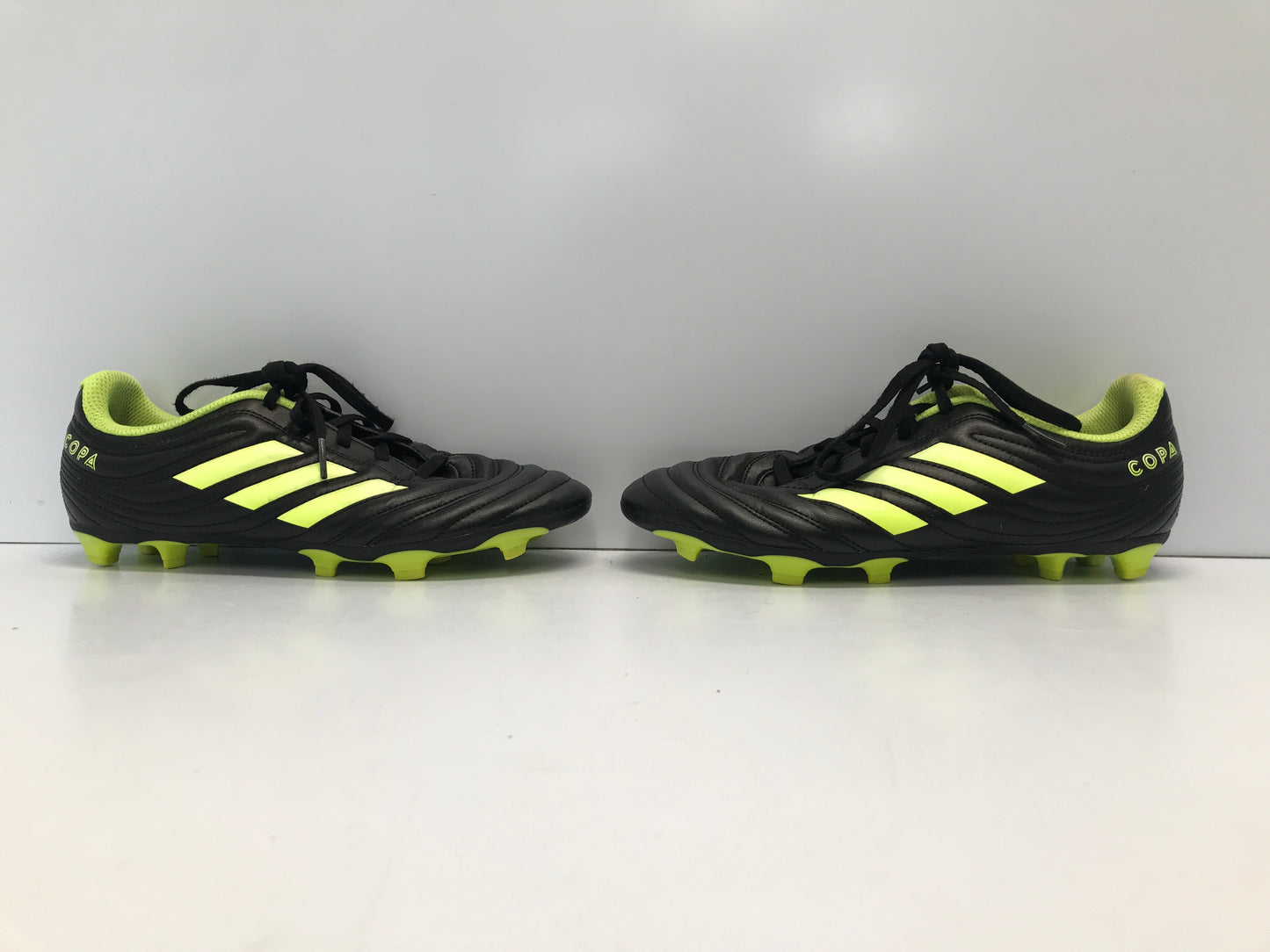 Soccer Shoes Cleats Men's Size 6 Adidas Copa Black Lime Like New