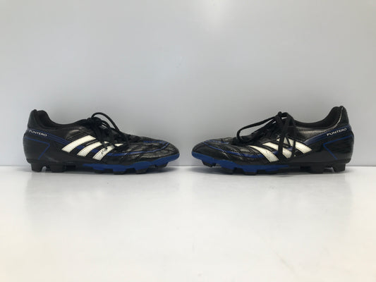 Soccer Shoes Cleats Men's Size 6 Adidas White Blue  Black