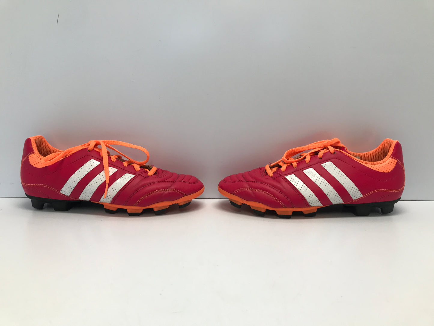 Soccer Shoes Cleats Men's Size 7.5 Adidas Pink Tangerine Excellent