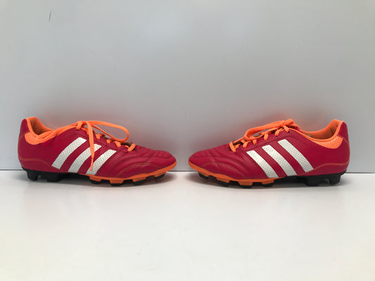 Soccer Shoes Cleats Men's Size 7.5 Adidas Pink Tangerine Excellent