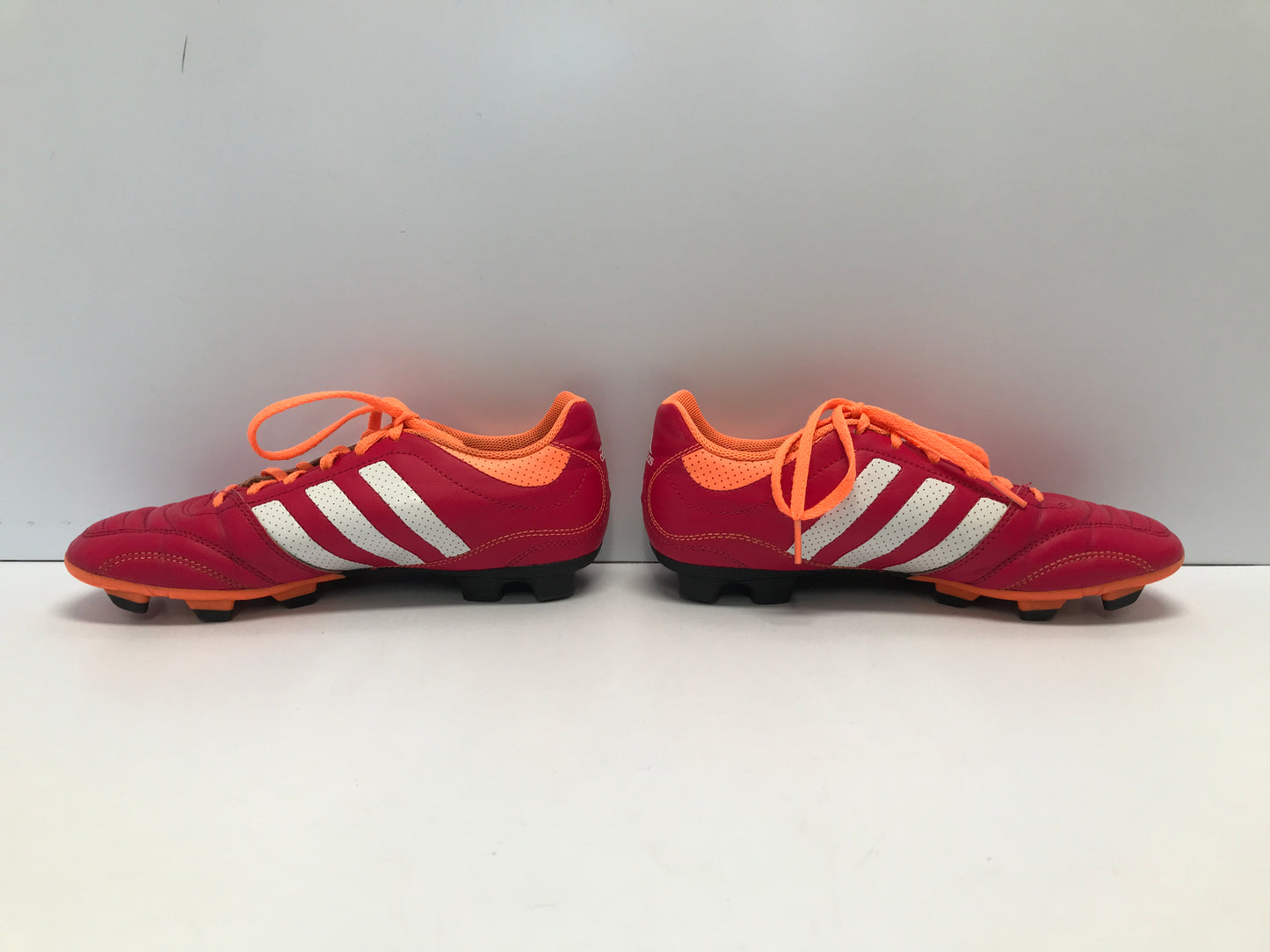 Soccer Shoes Cleats Men's Size 7.5 Adidas Pink Tangerine Excellent