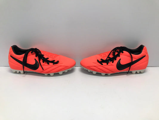 Soccer Shoes Cleats Men's Size 9.5 Nike Total Outstanding Quality Tangerine Black