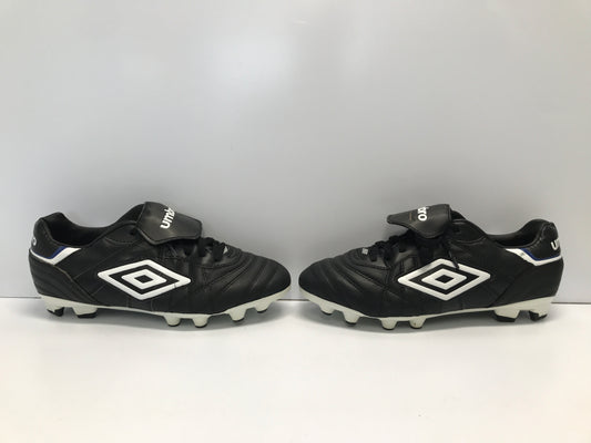 Soccer Shoes Cleats Men's Size 9 Umbro Black White Excellent