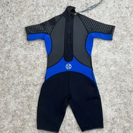 Wetsuit Child Size 10 Body Glove 2-3 mm Neoprene Black Blue  New