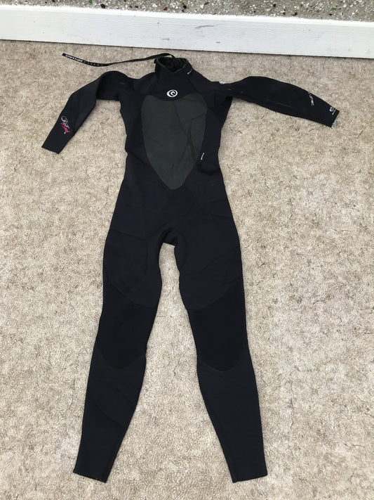 Wetsuit Full Women's Ladies Size 10 Ripcurl Dawn Patrol 3-2 mm Sealed Seams Thermal Linining Epic Stretch Like New