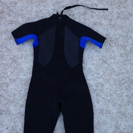 Wetsuit Ladies Size 9-10 Ventana Black Blue 2-3 mm Neoprene New Demo Model