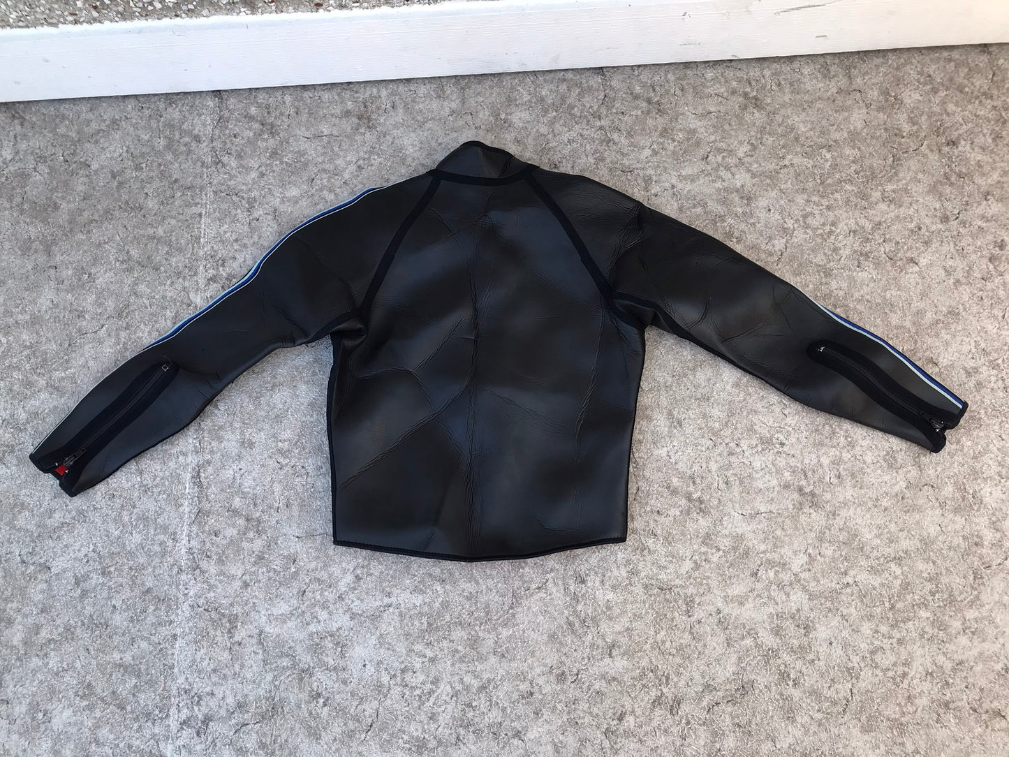 Wetsuit Men's Size M-L Full John 2pc With Jacket 4-5 mm Rubber Neopreme Surf Water Ski Kayak Paddleboard Canoe Sail Excellent