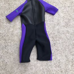Wetsuit Men's Size Medium Rage 3 mm Black Purple Excellent