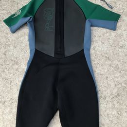 Wetsuit Men's Size X Large O'neill Black Blue Green 2-3 mm Neoprene