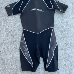 Wetsuit Men's Size X Large Pikes Teck Hydro Sport Black 2-3 mm Like New