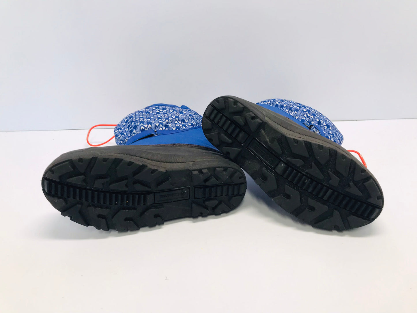 Winter Boots Child Size 4 Columbia Youth Blue Pink Black With Liner Excellent