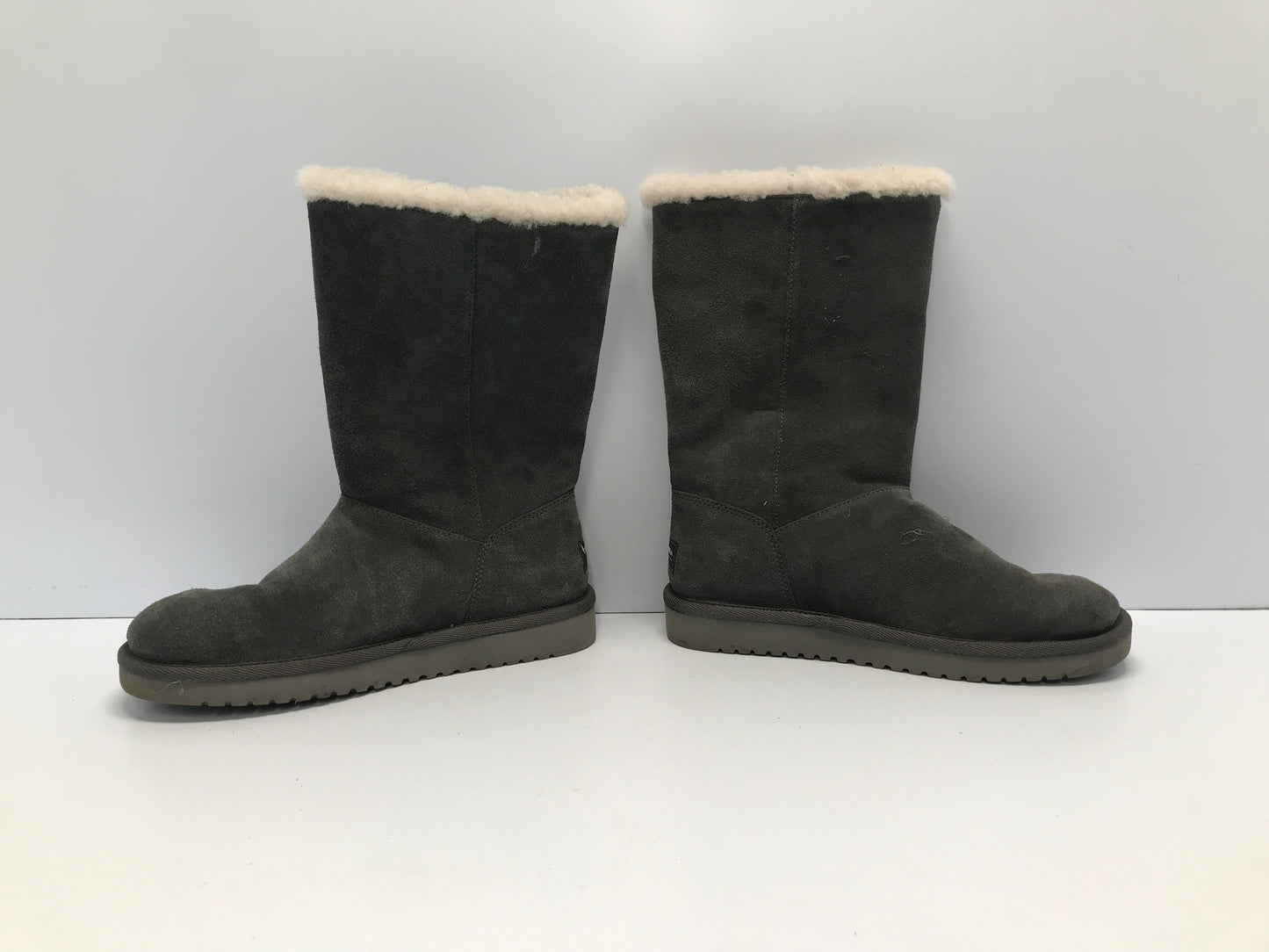 Winter Boots Ladies Women's Size 9 Koolaburra By UGG Suade Leather Grey New