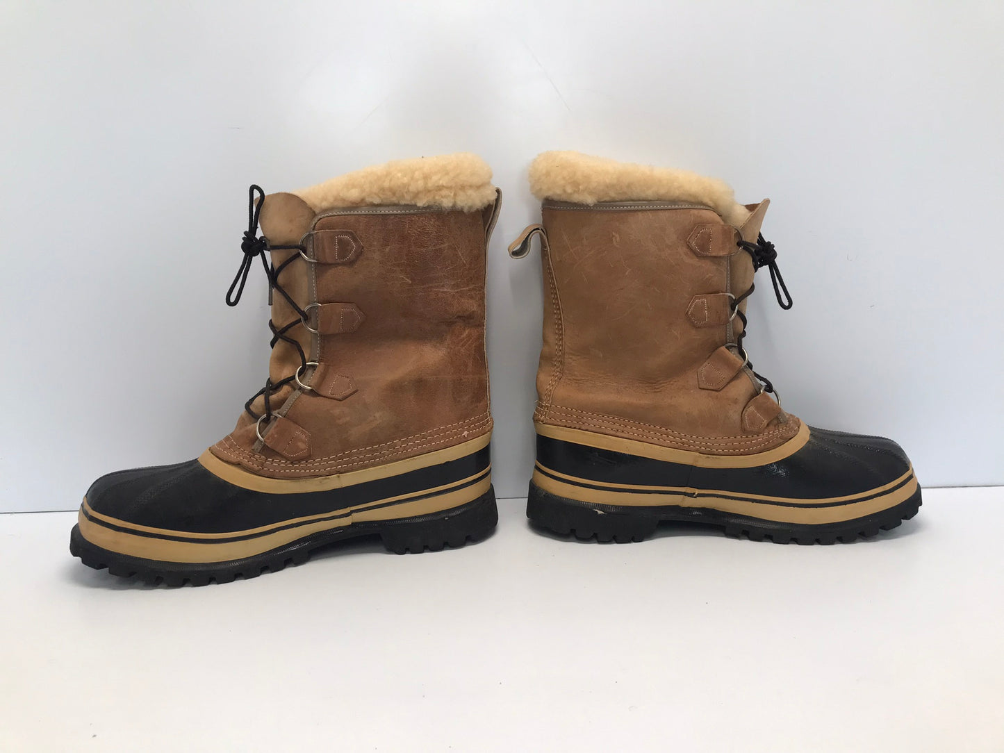 Winter Boots Men's Size 9 Sorel With Liner Leather