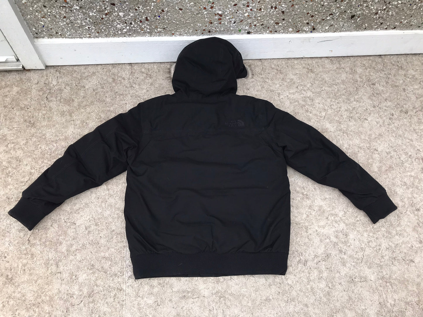 Winter Coat Men's Size Large The North Face Gatham Parka Faux Fur Down Filled NEW Retails For 499.00